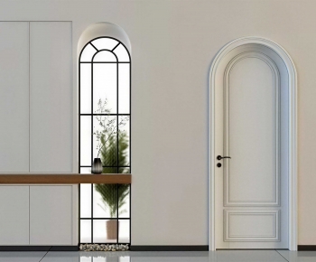 French Style Single Door-ID:289499047