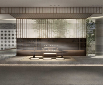 New Chinese Style Tea House-ID:671620447