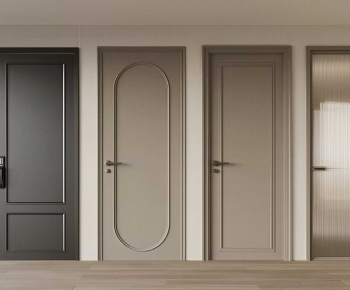 French Style Single Door-ID:726798061