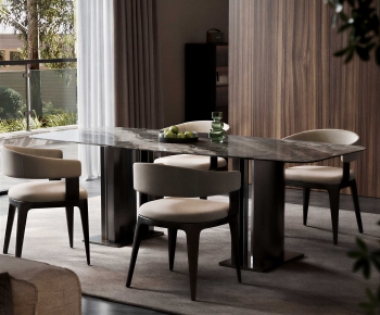 Modern Dining Table And Chairs-ID:745599996