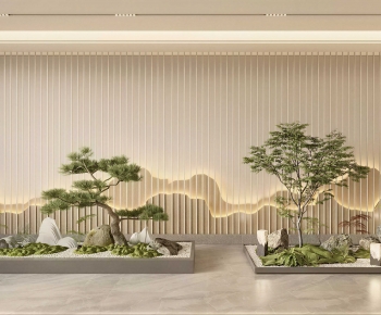 New Chinese Style Plant Landscaping-ID:482409026