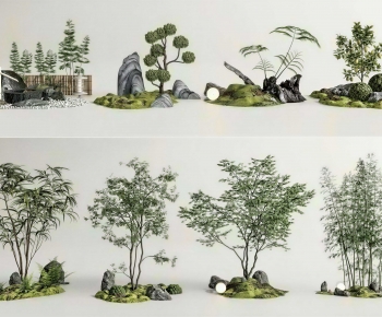 New Chinese Style Plant Landscaping-ID:316725973