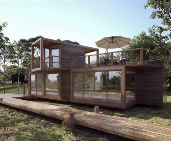 Modern Appearance Of Commercial Building-ID:800544988