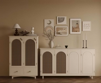 Nordic Style Side Cabinet-ID:727184062