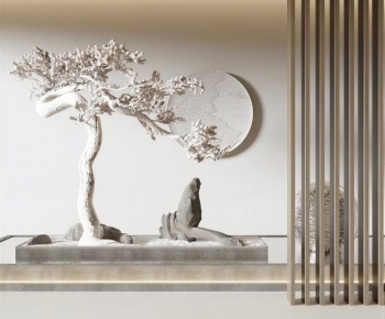 New Chinese Style Plant Landscaping-ID:784965996