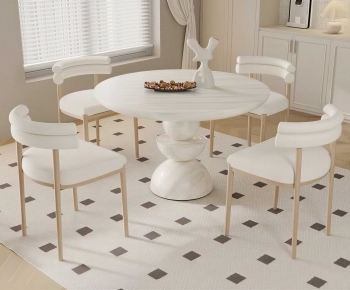 Modern Dining Table And Chairs-ID:553771974
