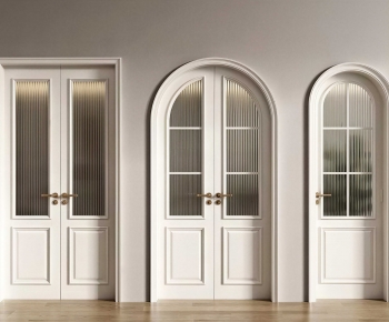 French Style Single Door-ID:985953092