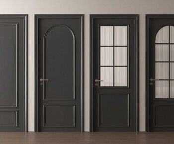 French Style Single Door-ID:751077892