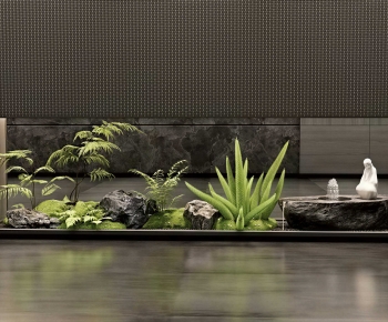 New Chinese Style Plant Landscaping-ID:905353075