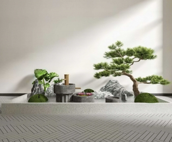 New Chinese Style Plant Landscaping-ID:570364959