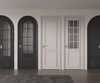 French Style Single Door-ID:477526907
