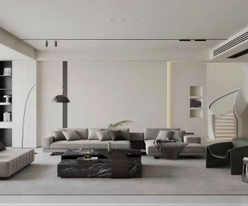 Modern A Living Room-ID:358668096