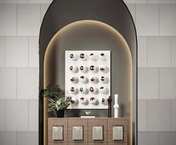 Modern Entrance Cabinet-ID:975003002