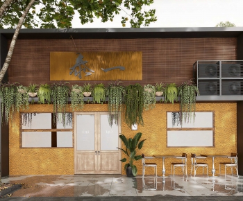 Southeast Asian Style Facade Element-ID:409769069