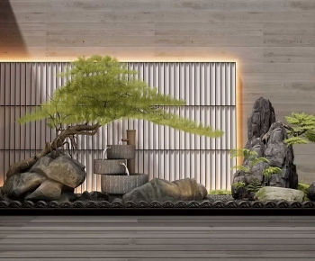 New Chinese Style Plant Landscaping-ID:902951966