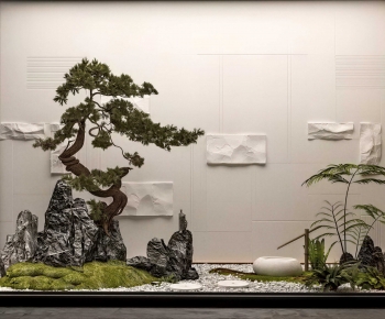 New Chinese Style Plant Landscaping-ID:753031975