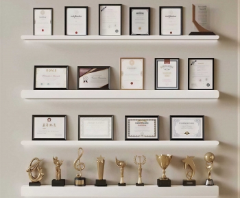 Modern Flag/badge/trophy/certificate-ID:493859057