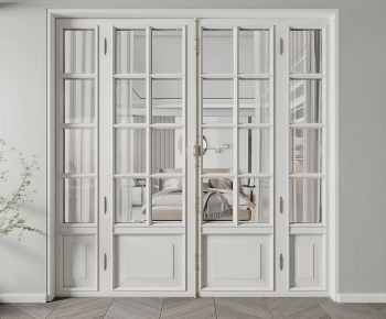 Simple European Style Sliding Door-ID:663369894