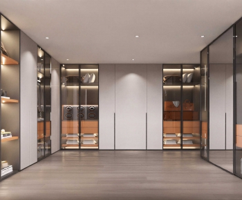 Modern Clothes Storage Area-ID:801701072