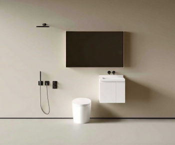 Modern Bathroom Cabinet-ID:990362882