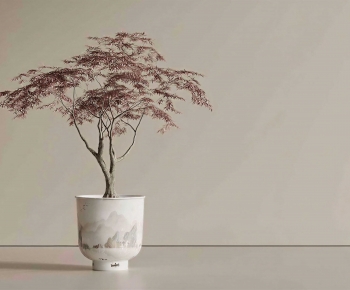 New Chinese Style Ground Green Plant Potted Plants-ID:843144895