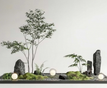 New Chinese Style Plant Landscaping-ID:864809045