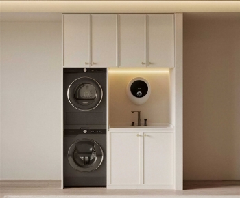 Modern Laundry Cabinet-ID:723961111