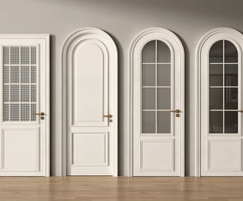 French Style Single Door-ID:394260924