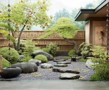 Japanese Style Courtyard/landscape-ID:619163041