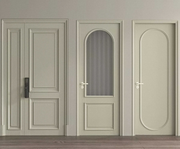 French Style Single Door-ID:449934011