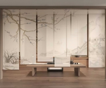 New Chinese Style Door Curtain-ID:470172887