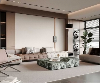 Modern A Living Room-ID:655461073