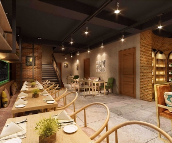 Industrial Style Cafe-ID:640649083