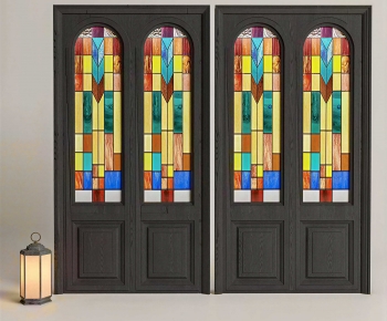 French Style Double Door-ID:911738977