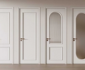 French Style Single Door-ID:209728008