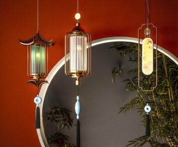 New Chinese Style Droplight-ID:937484039