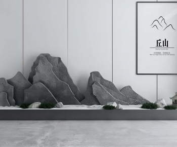 New Chinese Style Plant Landscaping-ID:686175115