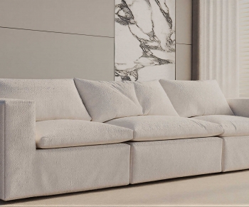 Modern Three-seat Sofa-ID:862900024