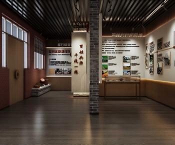 New Chinese Style Exhibition Hall-ID:213310758