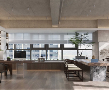 New Chinese Style Manager's Office-ID:639942885