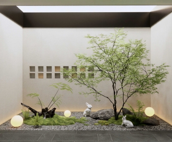 Japanese Style Plant Landscaping-ID:753472093