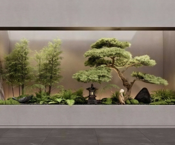 New Chinese Style Plant Landscaping-ID:719732051