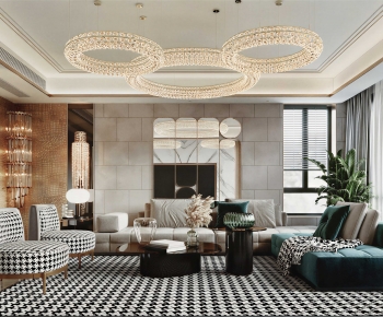 Modern A Living Room-ID:687129572