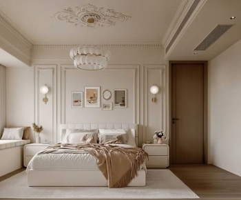 French Style Bedroom-ID:604175095