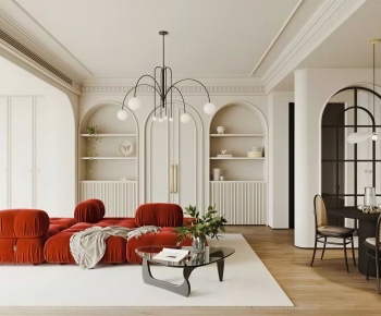 French Style A Living Room-ID:536266096