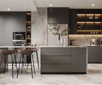 Modern Open Kitchen-ID:126360893