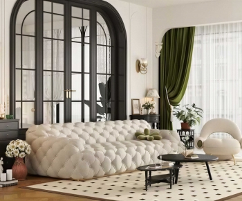 French Style A Living Room-ID:286946067