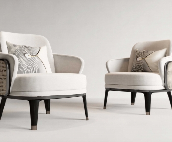 New Chinese Style Single Sofa-ID:412271986