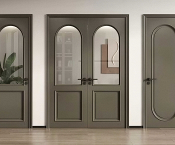 French Style Single Door-ID:993495943