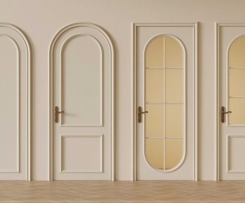 French Style Single Door-ID:342305902